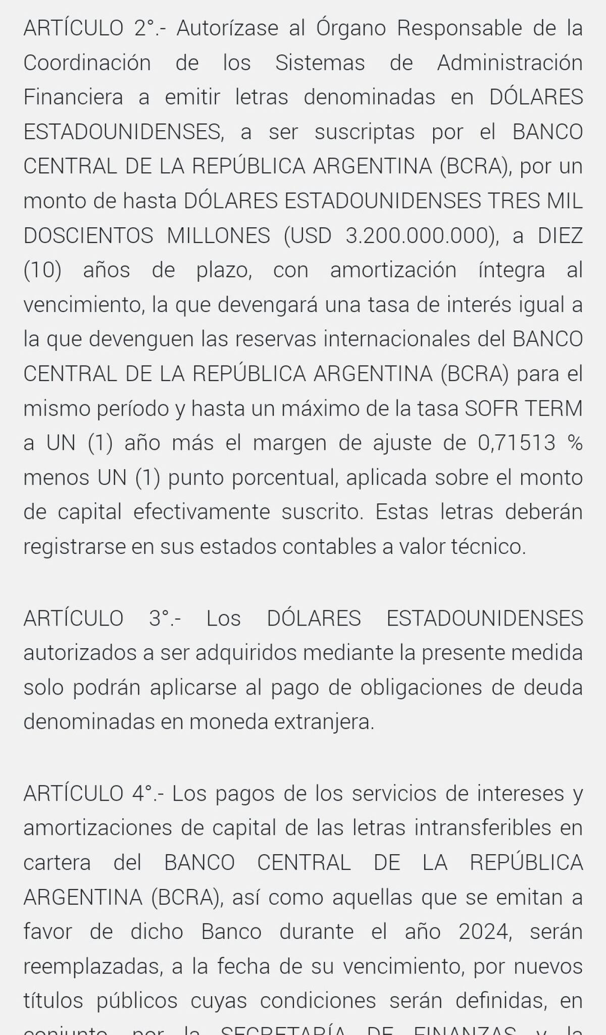 Así lo explica el Boletín Oficial.