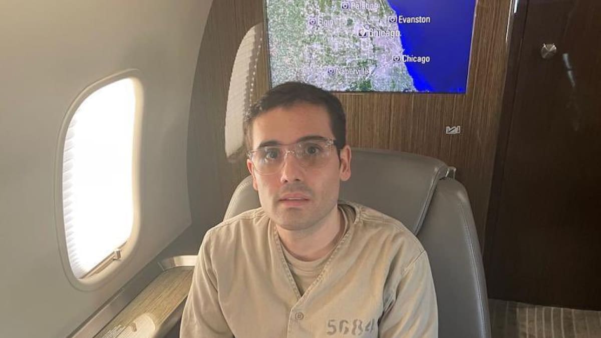 Así luce hoy Ovidio Guzmán. Foto: X @derekmaltz_sr.