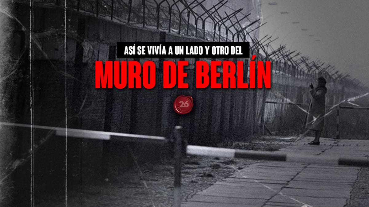 Así se vivía a un lado y otro del muro de Berlín, 26 Historia, Canal 26.