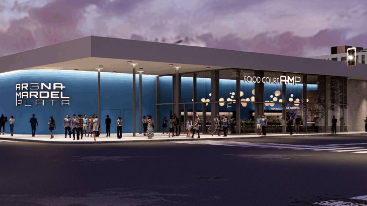 Así será el nuevo Arena Mar del Plata.