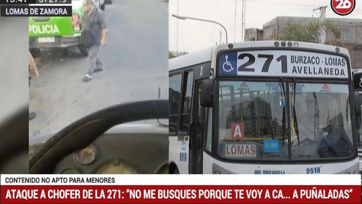 Atacan a chofer de la línea 271