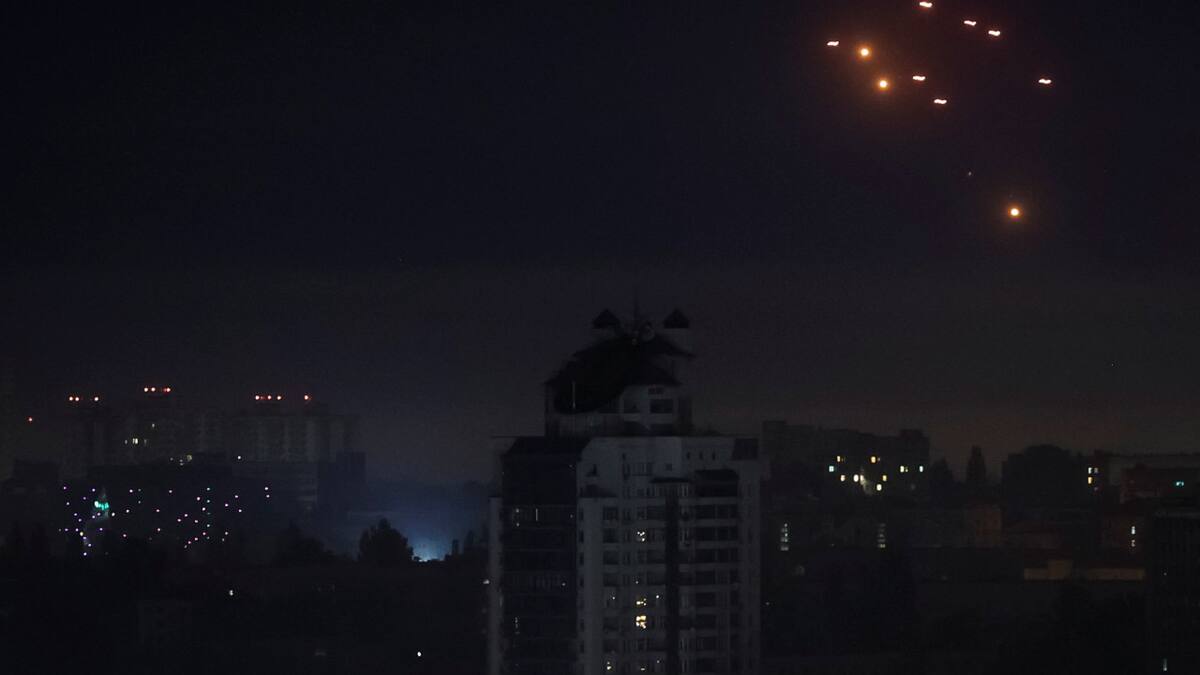 Ataque con drones de Rusia a Ucrania. Foto: Reuters/Gleb Garanich.