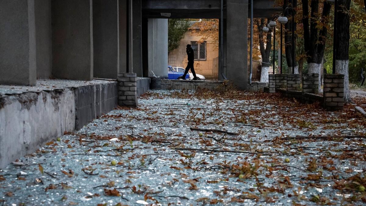 Ataque con drones en la guerra entre Rusia y Ucrania. Foto: Reuters.
