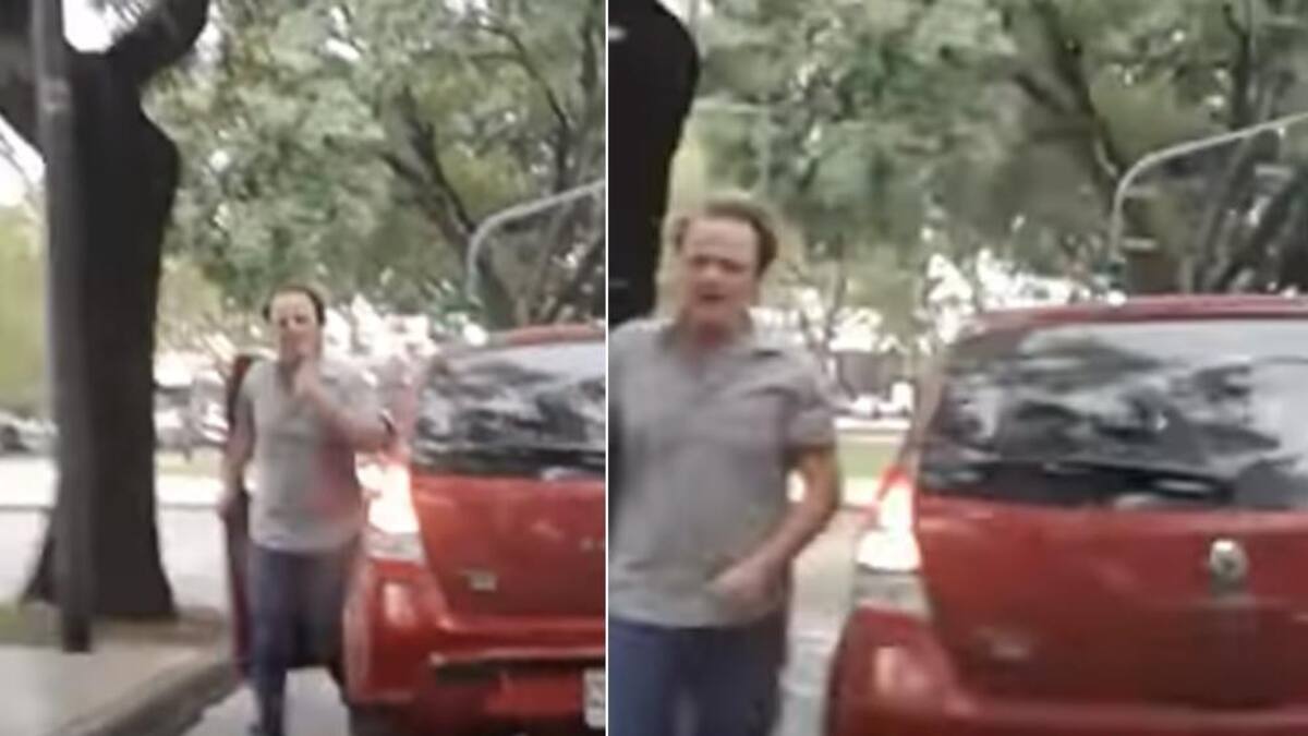 Ataque de furia de actor Luis Machin contra automovilista