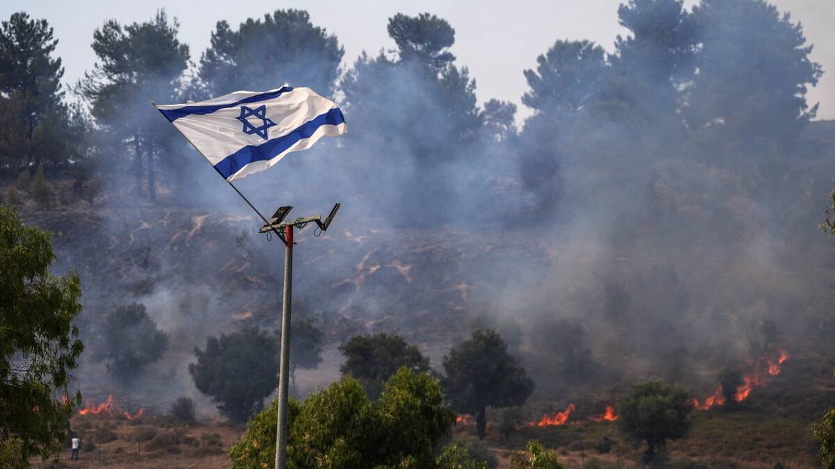 Ataque de Hezbollah en la frontera entre El Líbano e Israel. Foto: Reuters