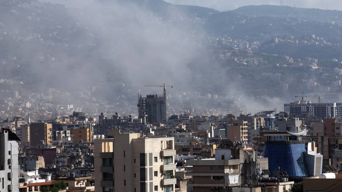 Nuevo ataque de Israel en el Líbano. Foto: Reuters.