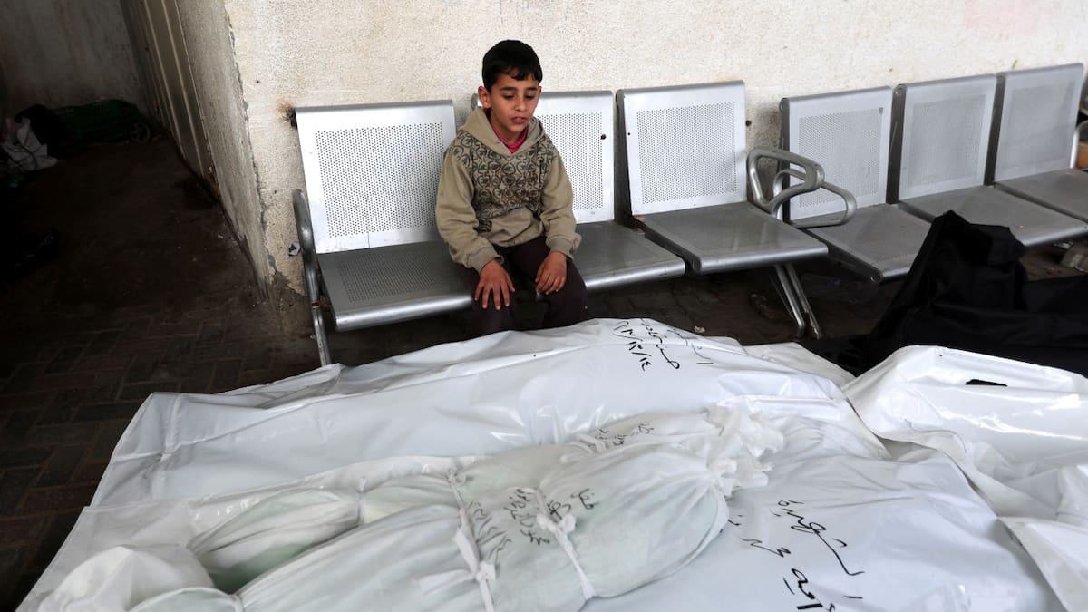 Aumentan a casi 19.500 los muertos en la Franja de Gaza. Foto: Reuters.