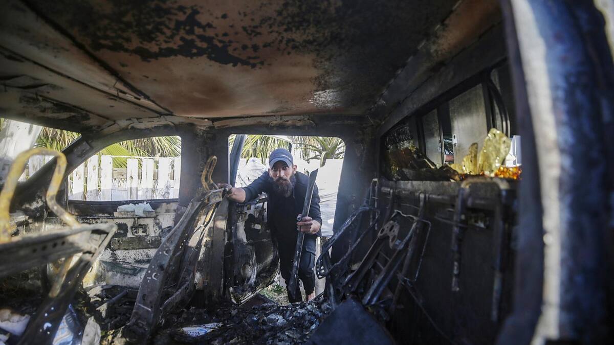 Ataque israelí a integrantes del Word Central Kitchen (WCK) en Gaza. Foto: EFE.
