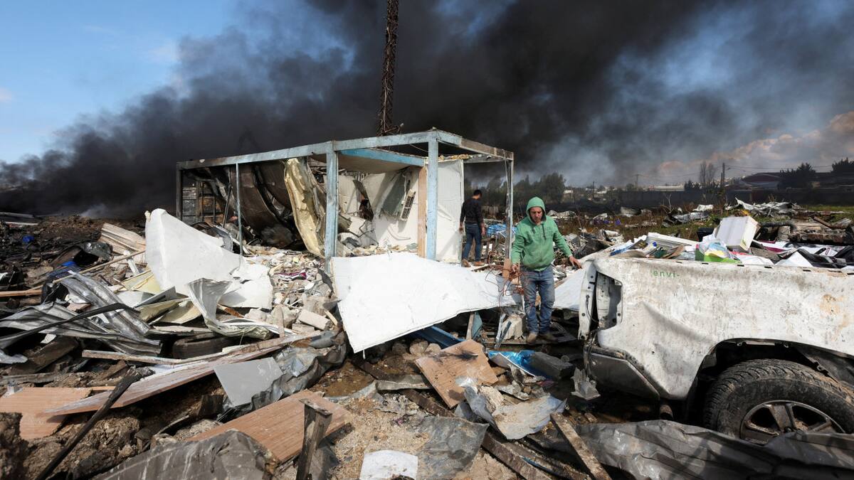 Impactante ataque. Foto: Reuters