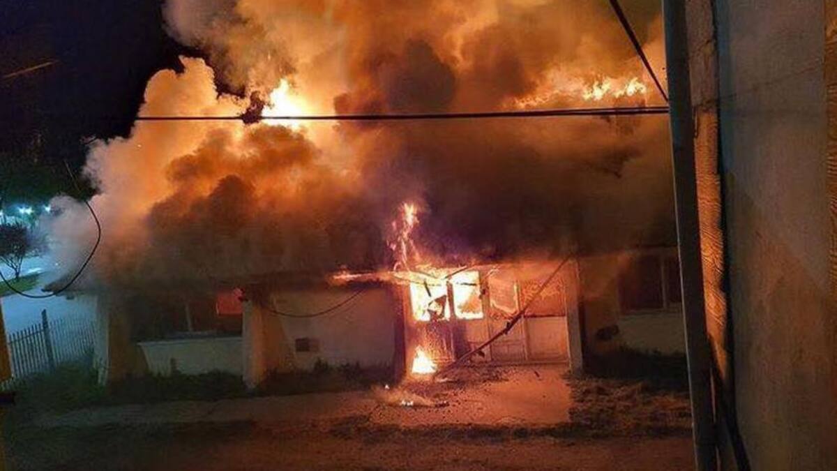 Ataque mapuche, El Bolsón