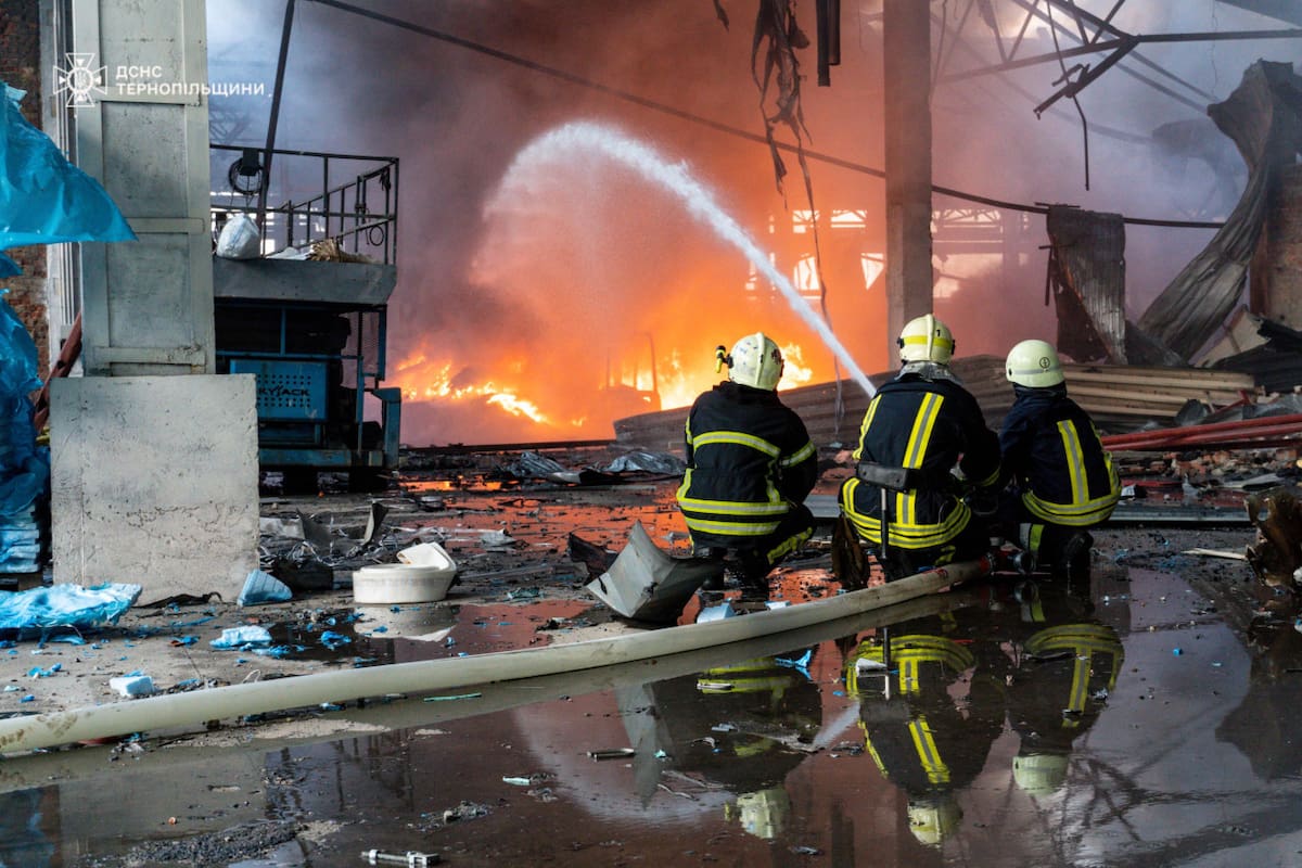 Ataque masivo de Rusia contra distintas zonas de Ucrania. Foto: X ZelenskyyUa.