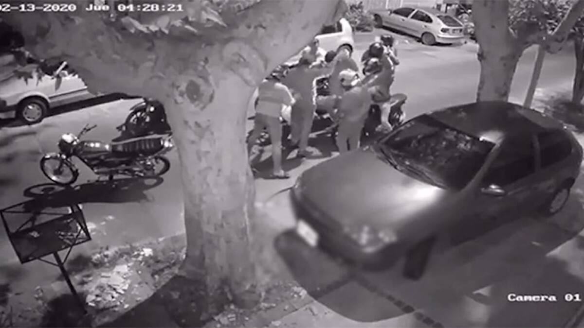 Ataque piraña de motochorros