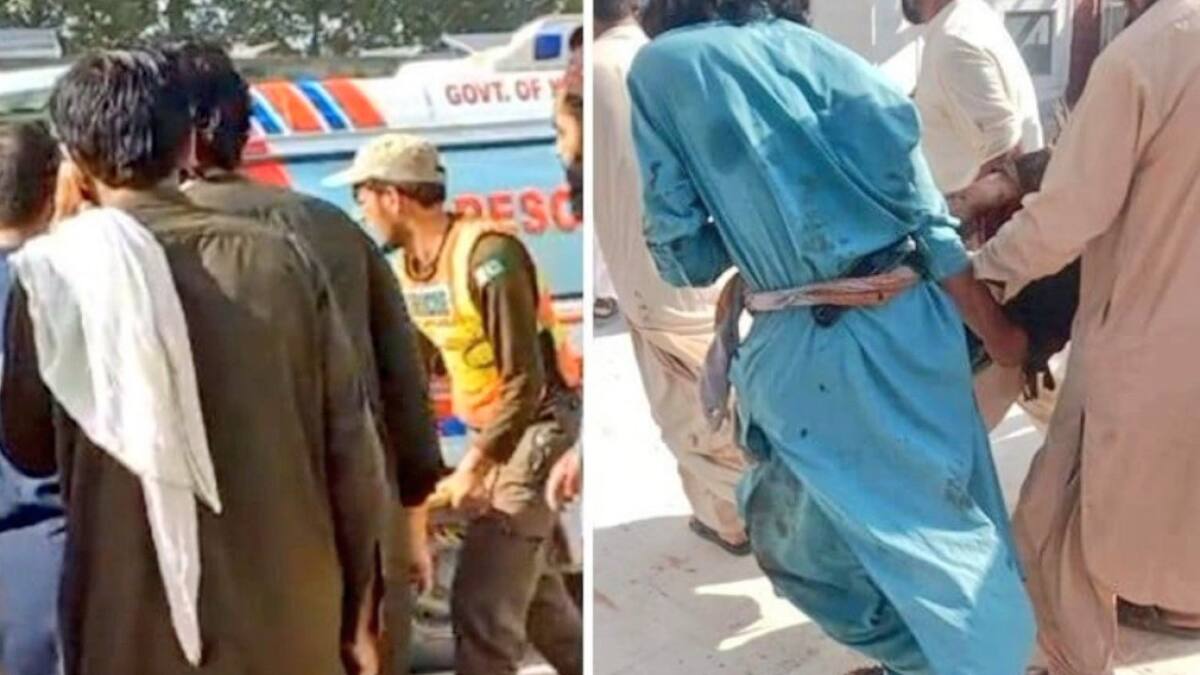 Ataque suicida en Pakistán. Foto: Twitter.