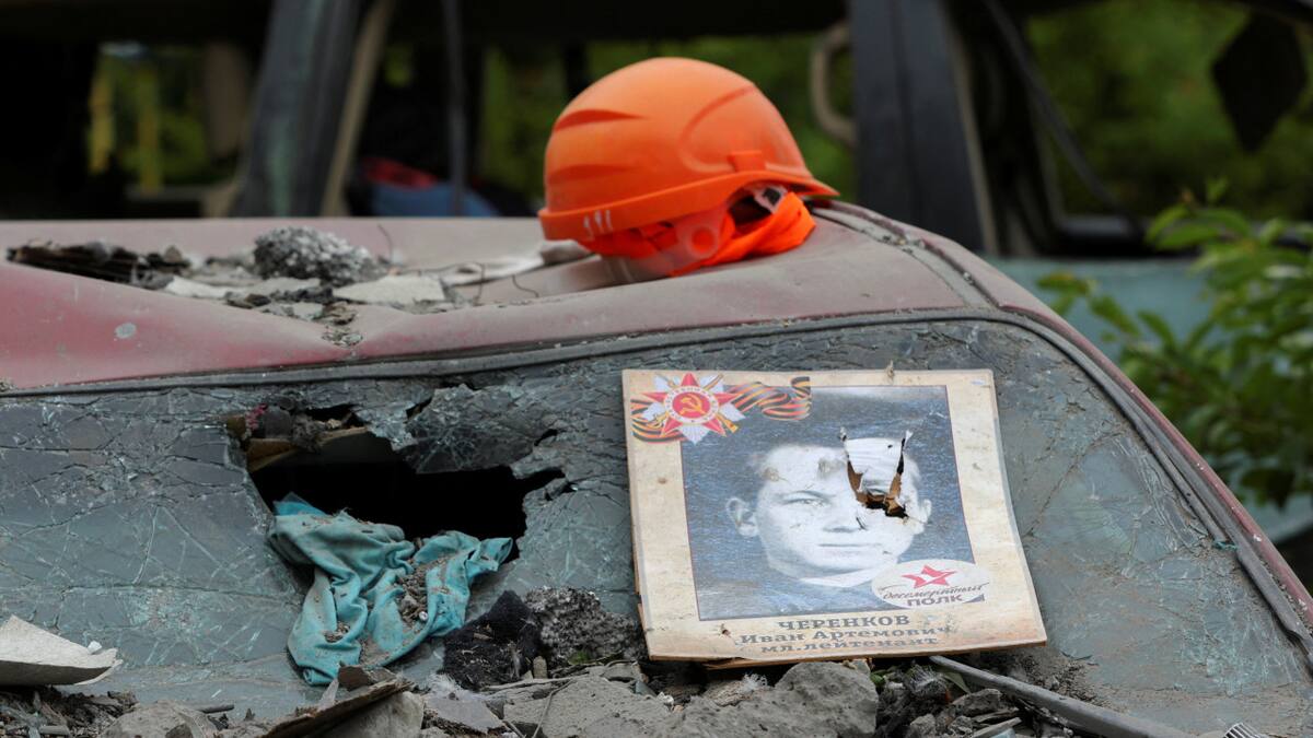 Ataques contra Belgorod, en Rusia. Foto: Reuters.