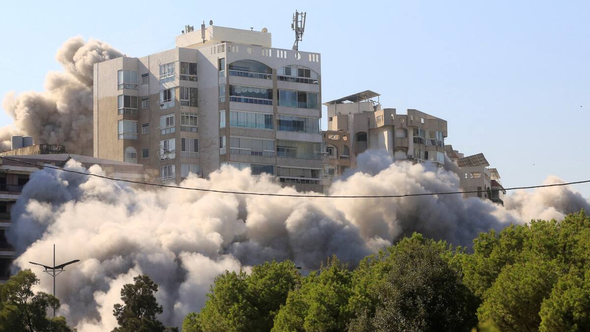 Ataques de Israel contra Hezbollah en el Líbano. Foto: Reuters.