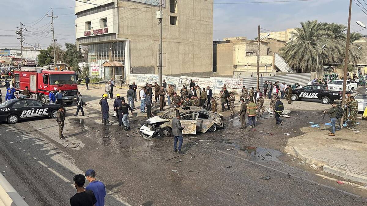 Atentado con explosivos en Basra, Iraq