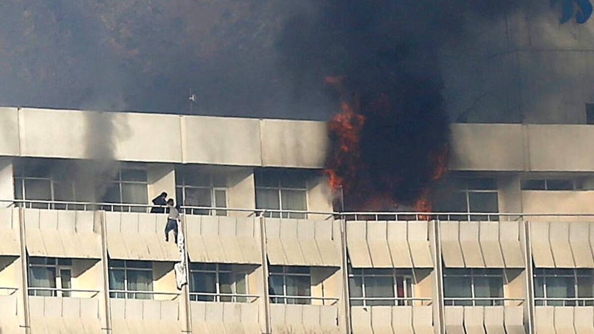 Atentado contra hotel en Kabul