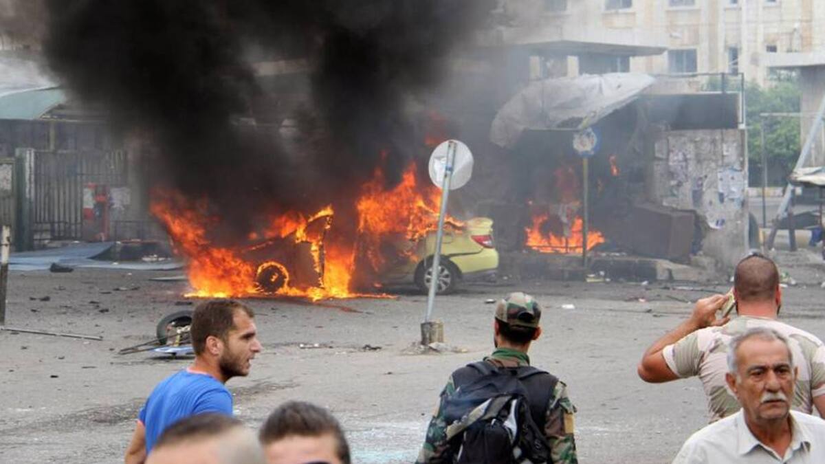 Atentado de ISIS en Siria