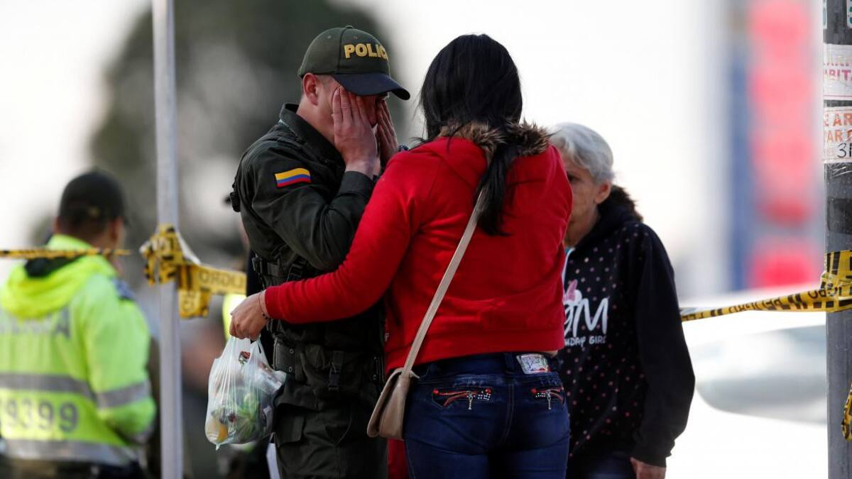 Colombia bajo sangre: la explosión de coche bomba en academia policial dejó 9 muertes