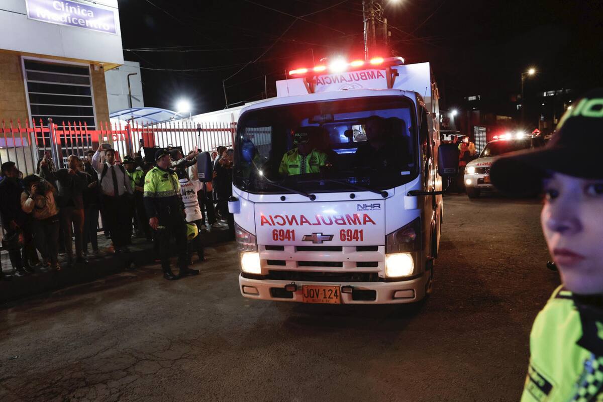 Atentado en Colombia, balearon al senador Miguel Uribe Turbay. EFE/ Mauricio Dueñas Castañeda