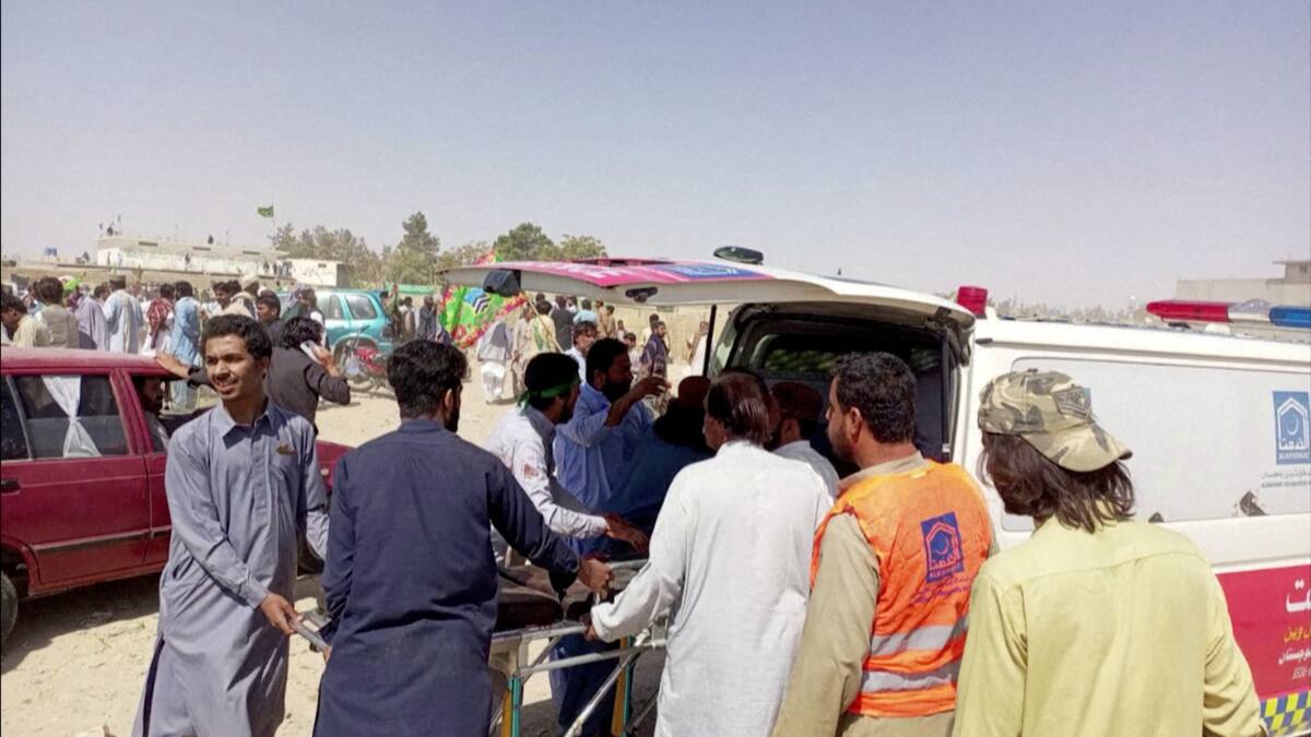 Atentado terrorista en mezquita de Pakistán. Foto: REUTERS.