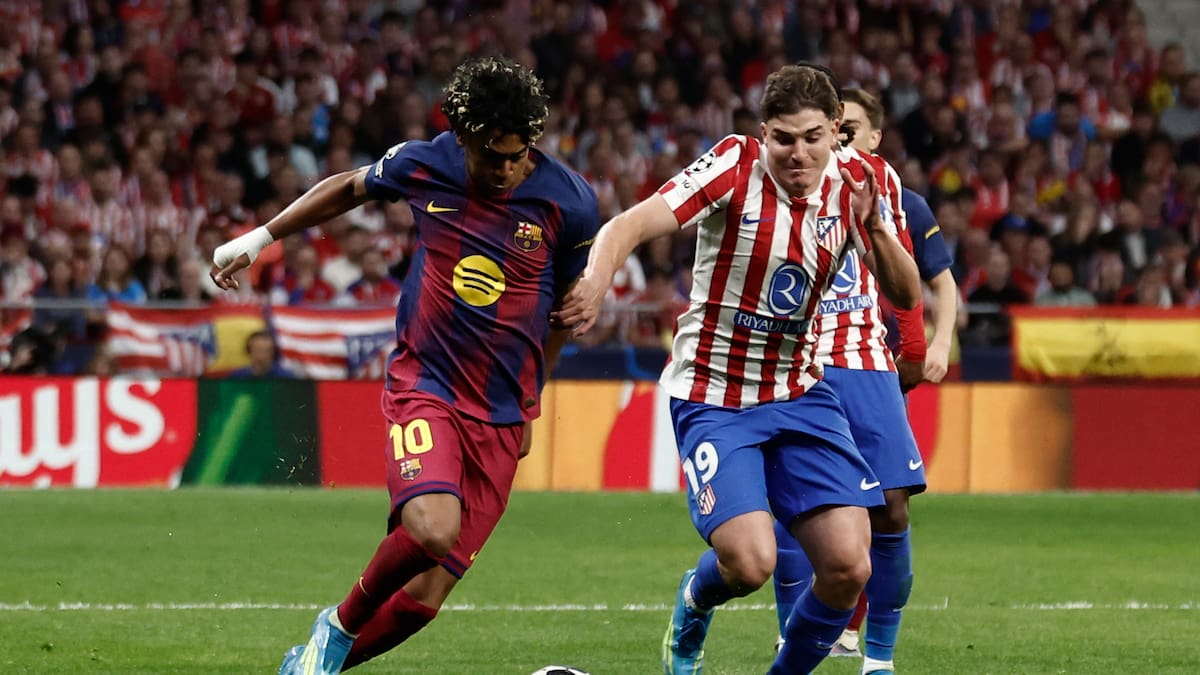 Lamine Yamal habló sobre Julián Álvarez tras la polémica entre Atlético de Madrid y Barcelona: “Es un gran jugador, pero...”