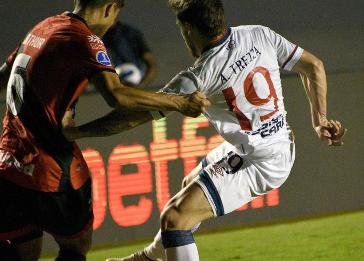 Atlético Go vs Nacional de Montevideo. Foto: Twitter @Nacional.
