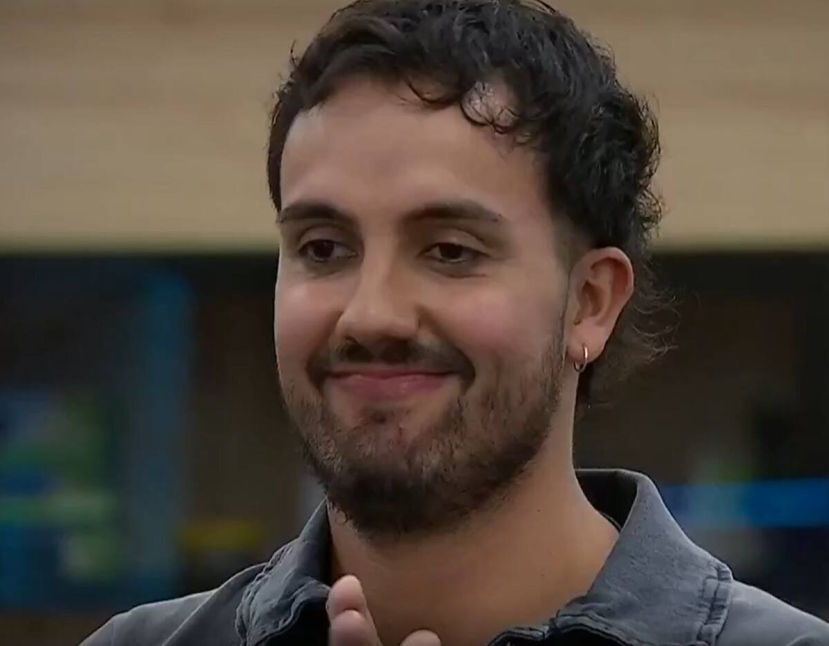 Augusto, el amigo de Tato, abandonó la casa de Gran Hermano. Foto: Telefe.