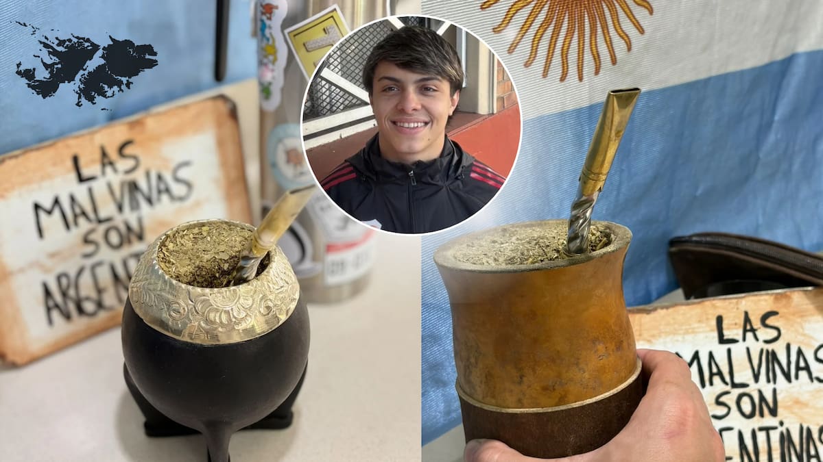A los 19 años, el estudiante de Lomas de Zamora convirtió una investigación escolar sobre Malvinas en un emprendimiento dedicado a homenajear a los veteranos de guerra.