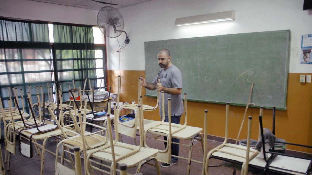 Se suspendió el paro docente. Foto: NA