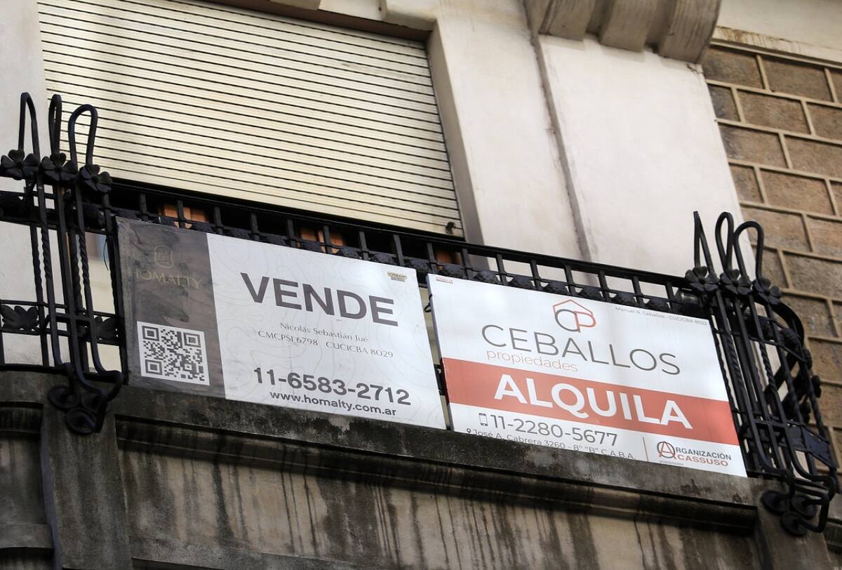 Alquiler. Foto: NA (Marcelo Capece)