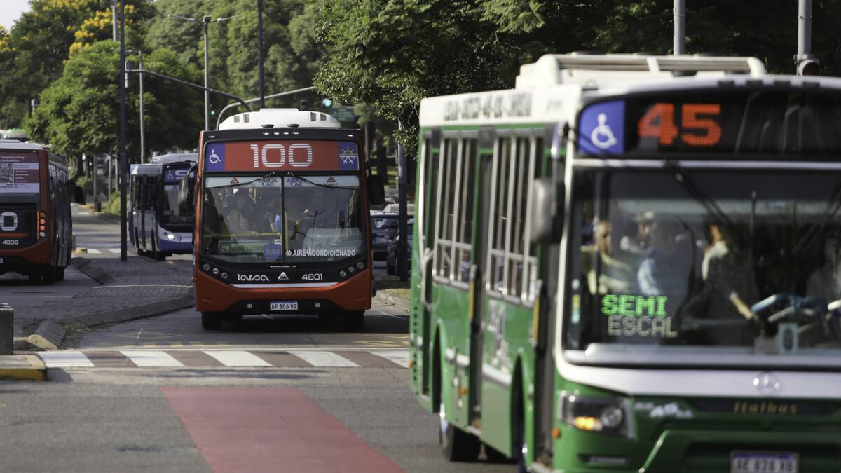 Aumento en los boletos de colectivos, a partir de mayo. Foto: NA (Juan Vargas)