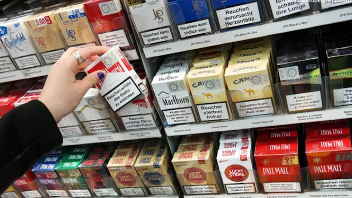 Aumentos cigarrillo