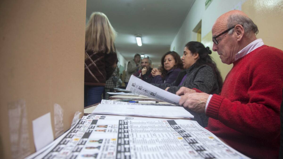 Autoridad de mesa. Foto: NA.