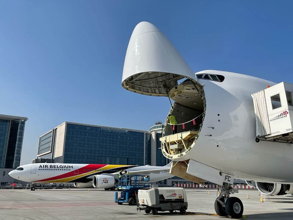 Avión; aviones. Foto: airbelgium.com