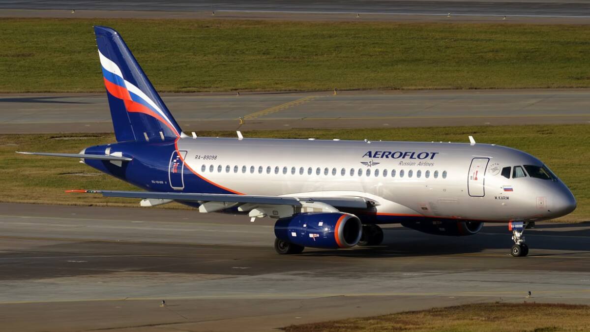 Avión de AeroFlot, línea aérea de Rusia. Foto: Wikipedia.