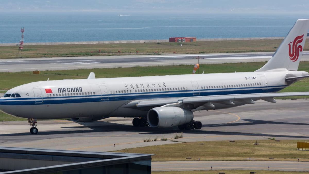 Avión de Air China