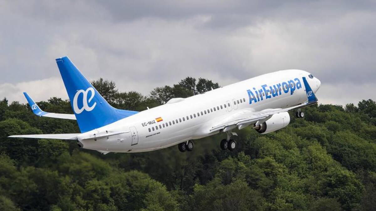 Avión de Air Europa