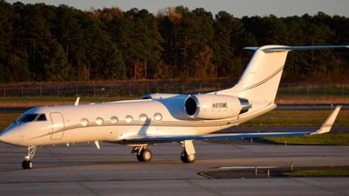 Avión de Marcelo Balcedo