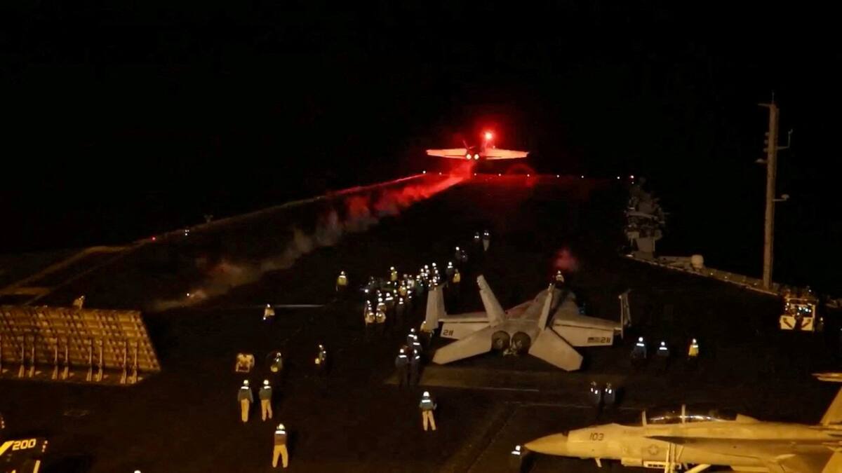 Avión estadounidense lleva a cabo ataques aéreos contra objetivos militares en Yemen. Foto: Reuters