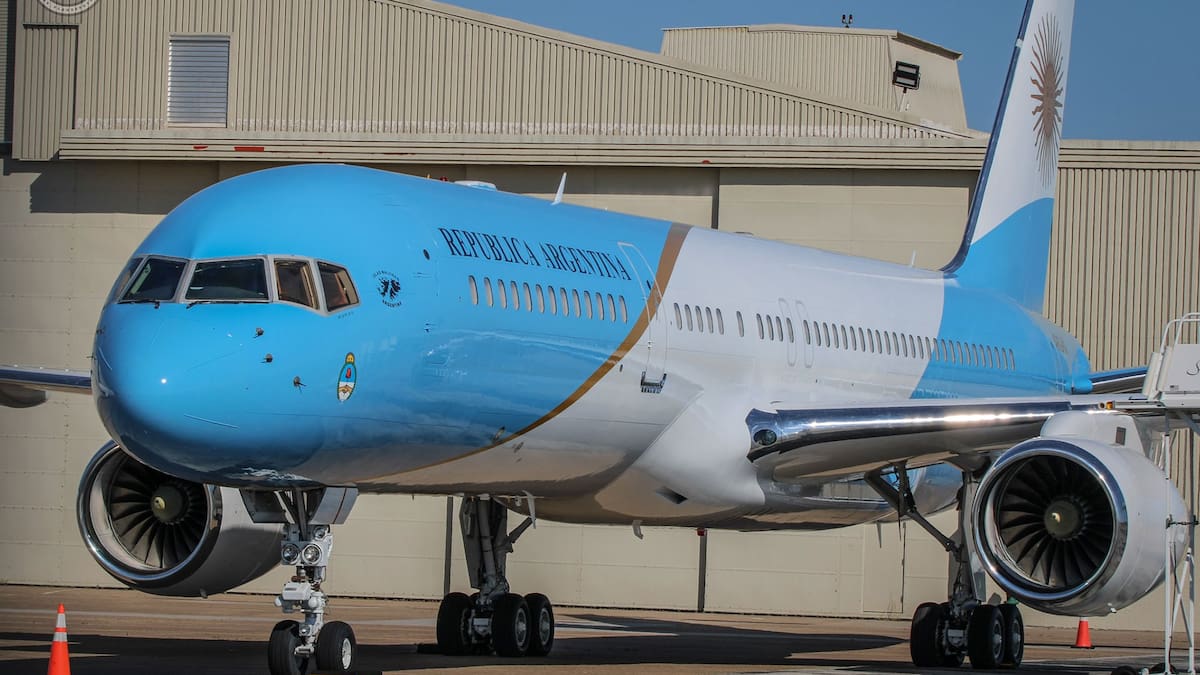 Avión presidencial: la explicación del Gobierno tras la aparición del ARG 01 en Miami