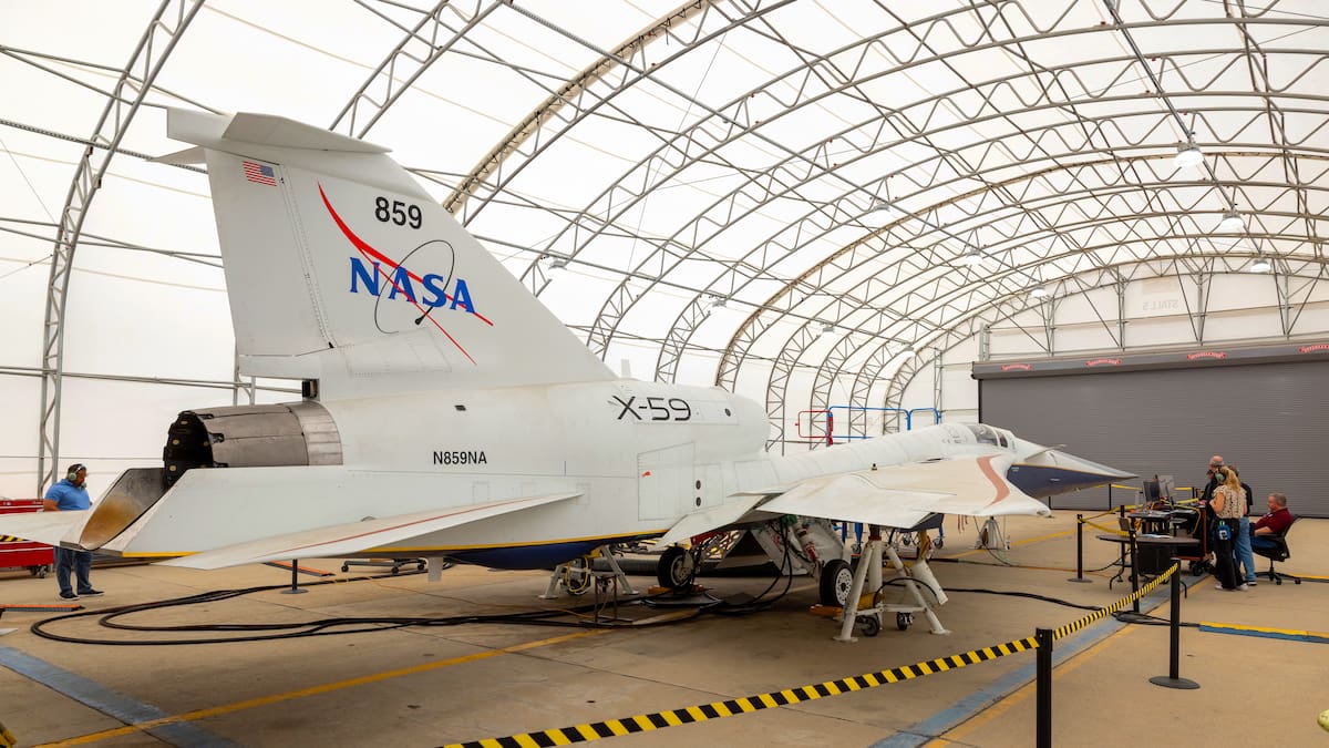 De Nueva York a Londres en 3 horas: el nuevo récord aéreo que la NASA busca lograr con el innovador avión X-59