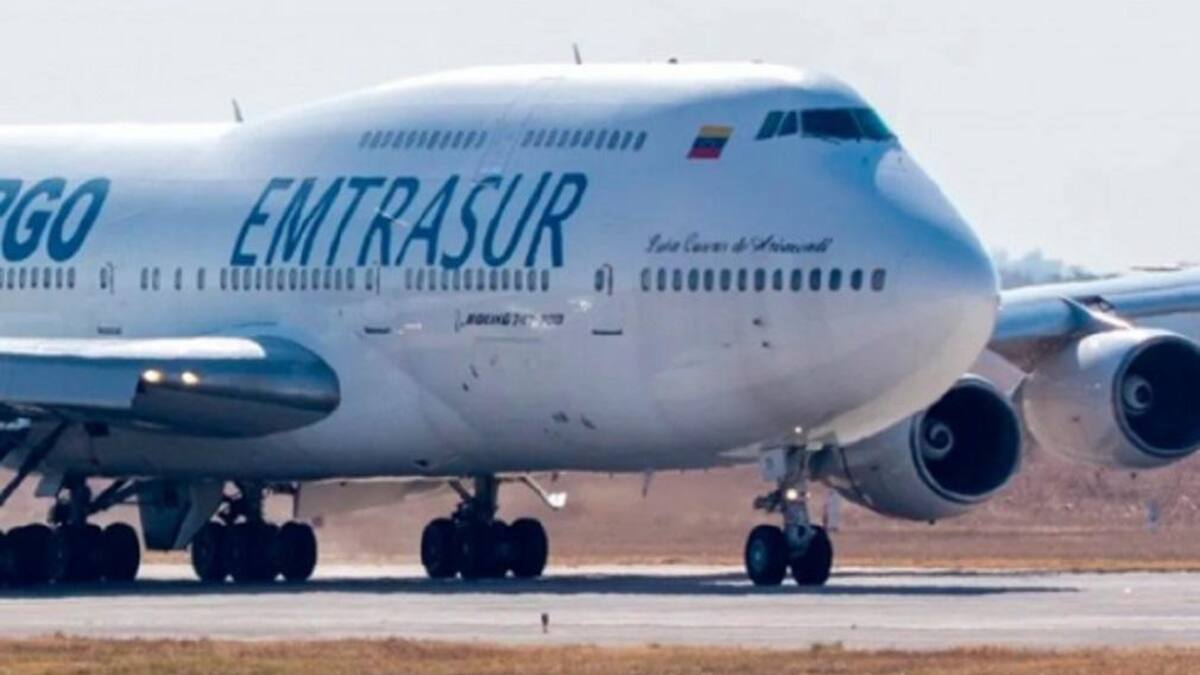 Avión venezolano-iraní retenido, NA