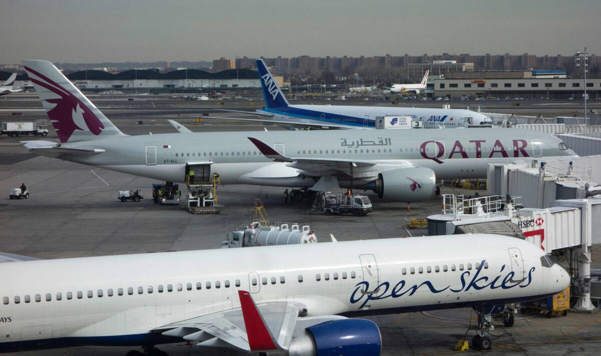 Aviones de Qatar Airways. Foto: NA.