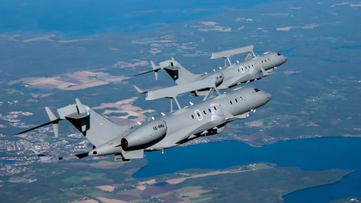 Aviones de vigilancia GlobalEye.