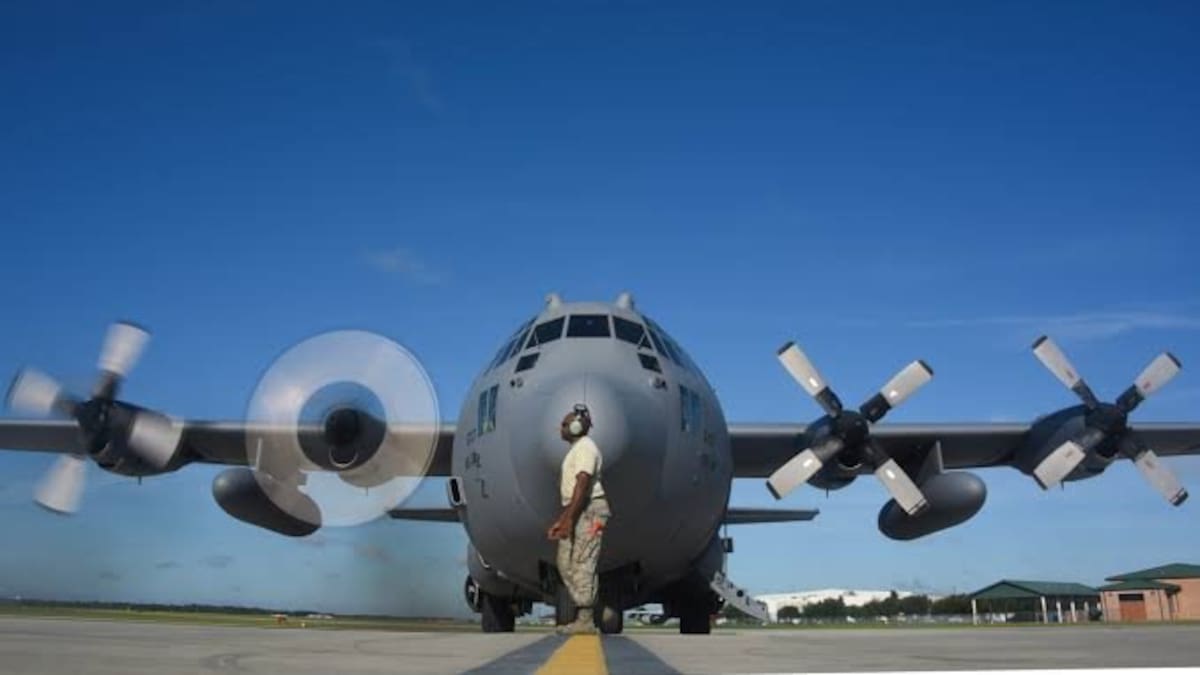 Aviones militares C-130 Hércules