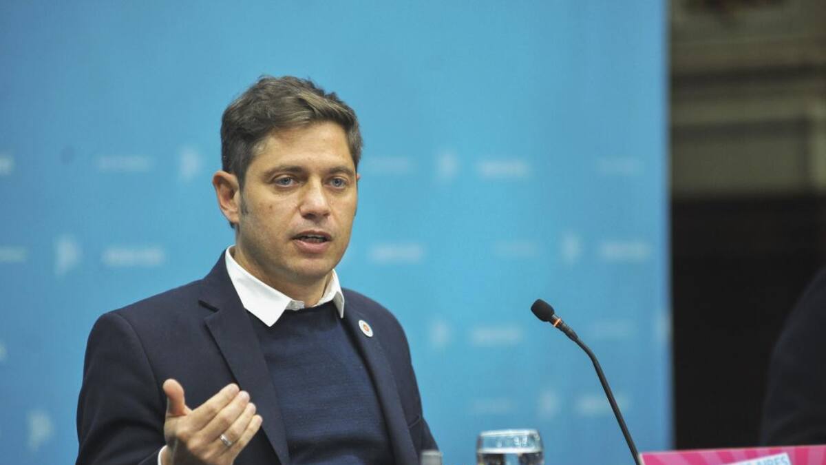 Axel Kicillof anuncia medidas para la Provincia, NA
