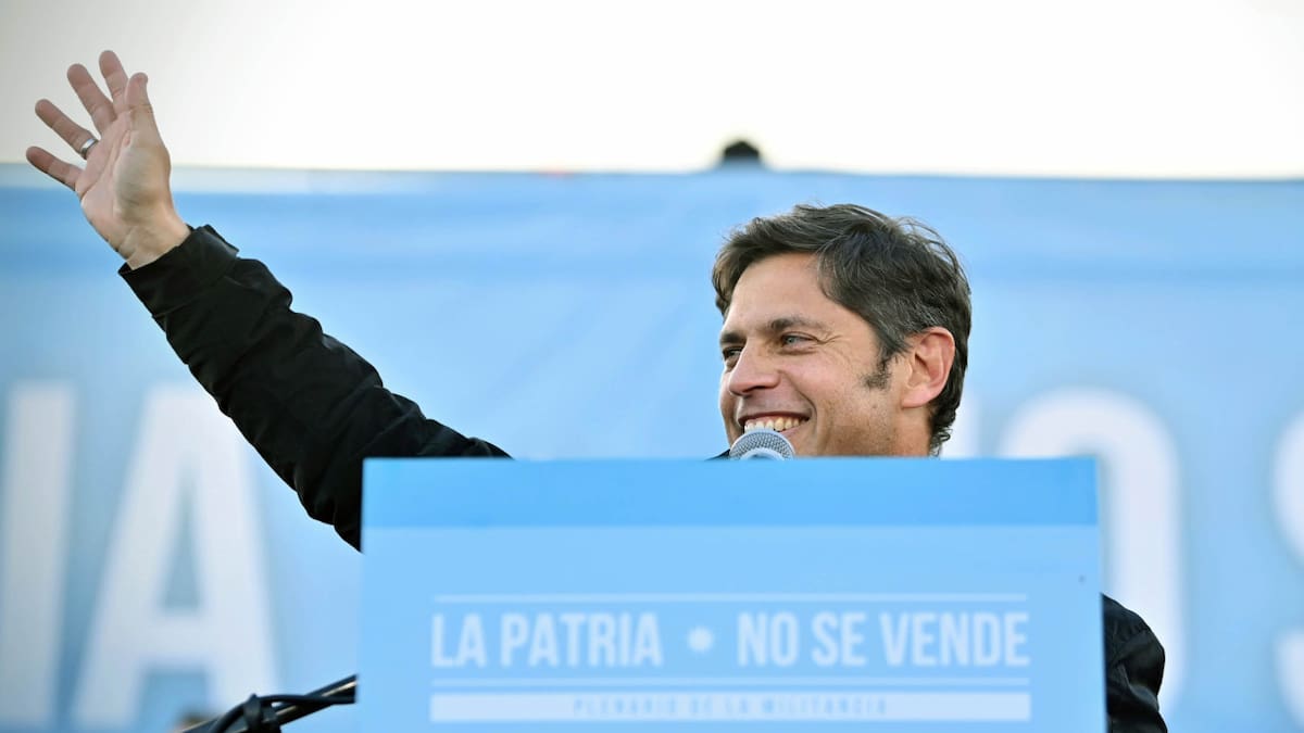 Axel Kicillof. Foto: NA