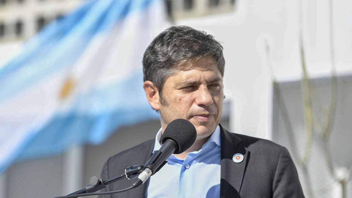 Axel Kicillof, gobernador de la provincia de Buenos Aires.
