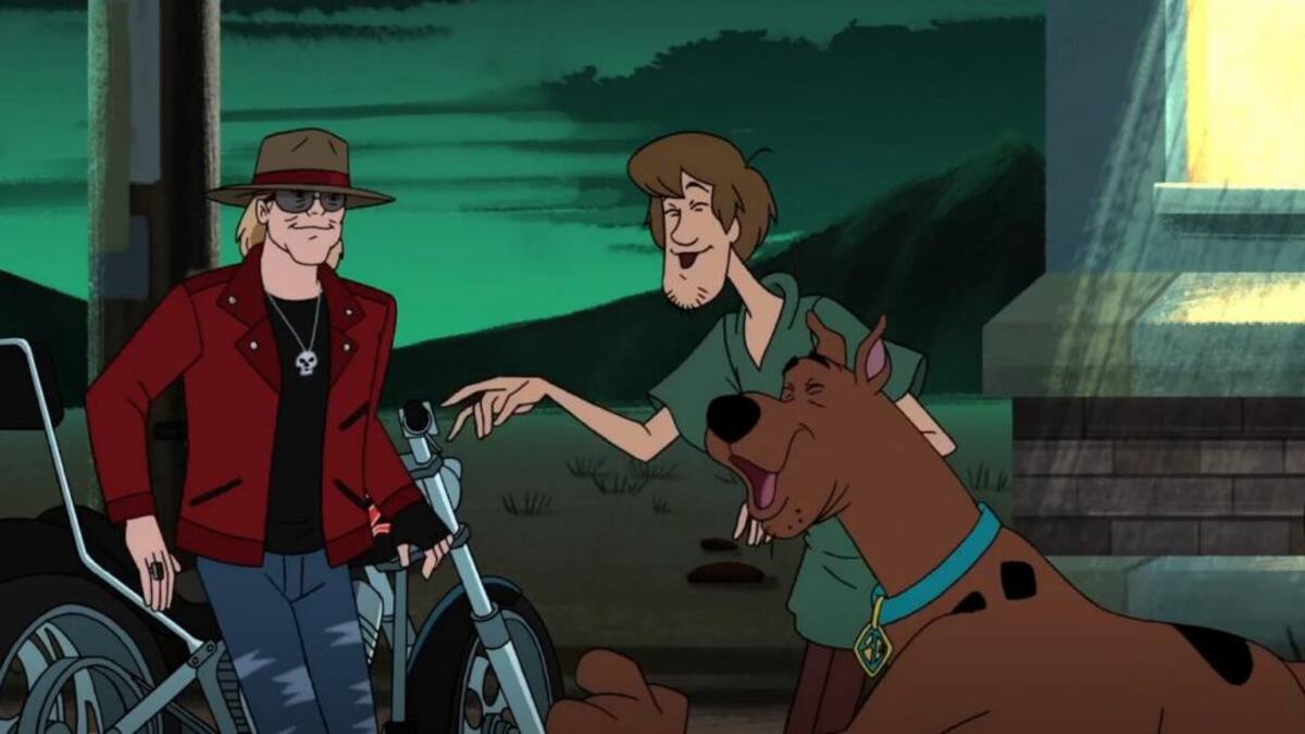 Axl Rose se convierte en caricatura de un popular dibujo animado